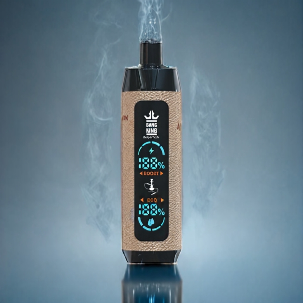 Bang King Shisha 25000 Puffs Engros Danmark Skærmkosolering Citronmynte