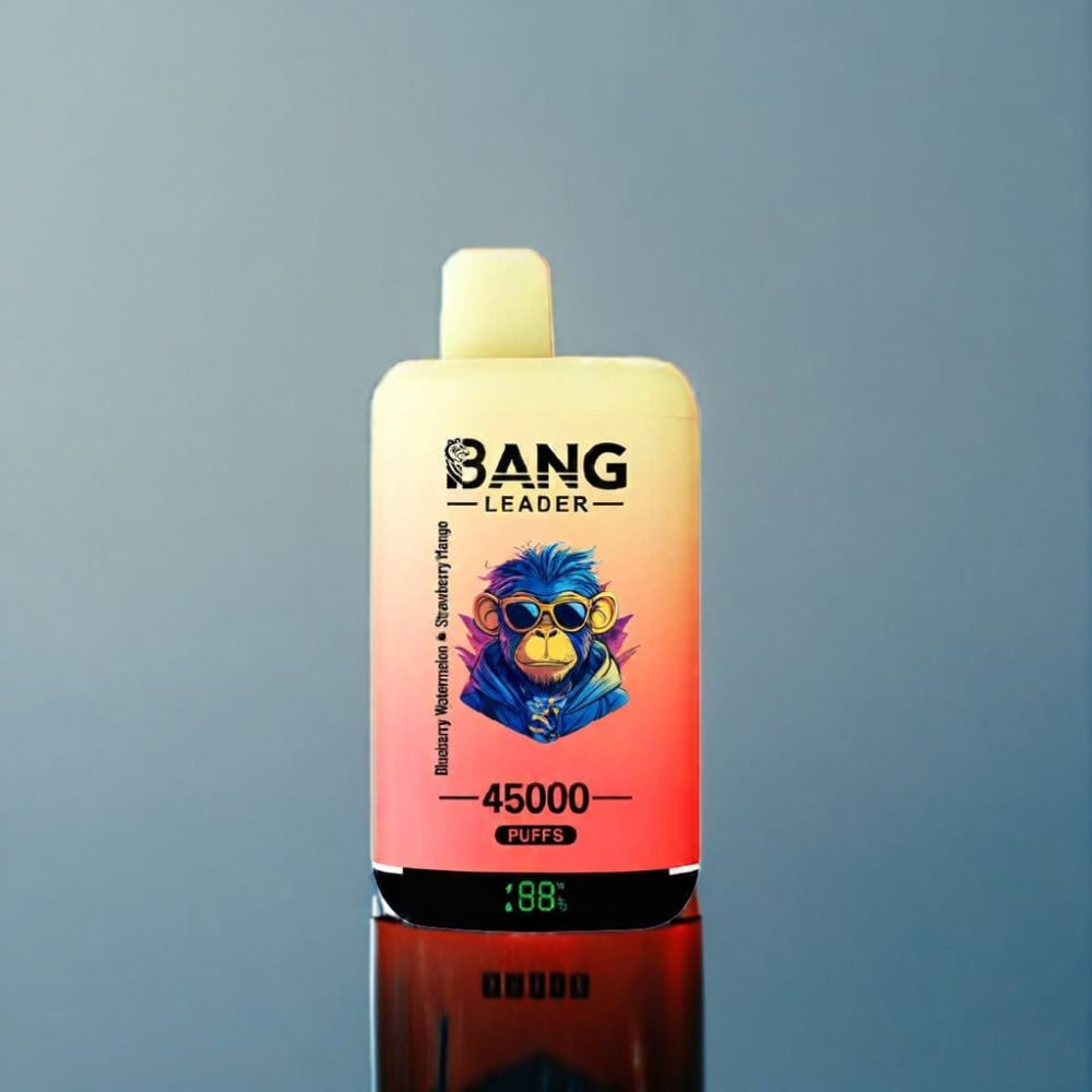 Bang Leader 45000 Puffs Engros Danmark 5% Nikotin Blåbær Vandmelon Jordbær Mango