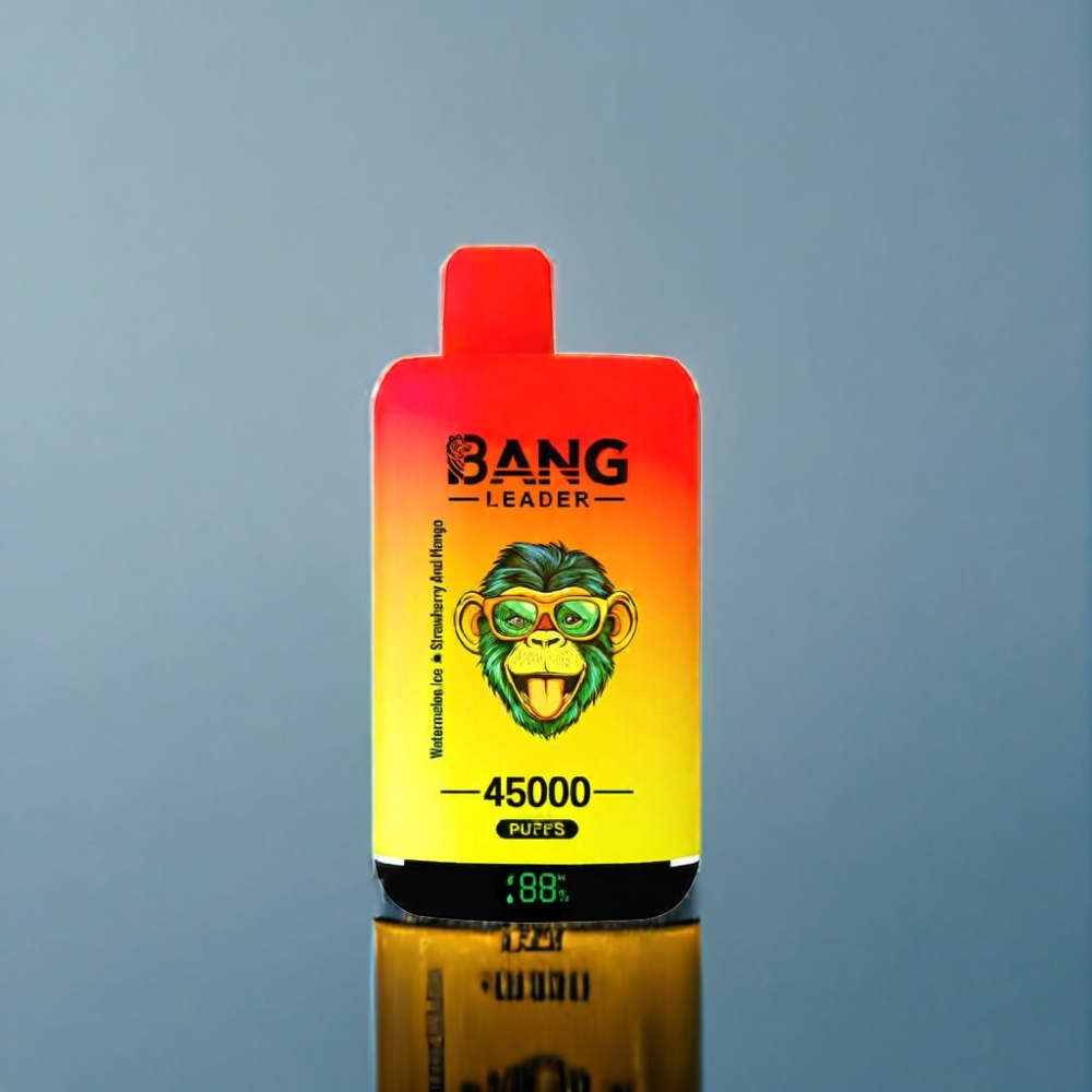 Bang Leader 45000 Puffs Smert Skærm Engros Danmark Vandmelon Is Jordbær Mango