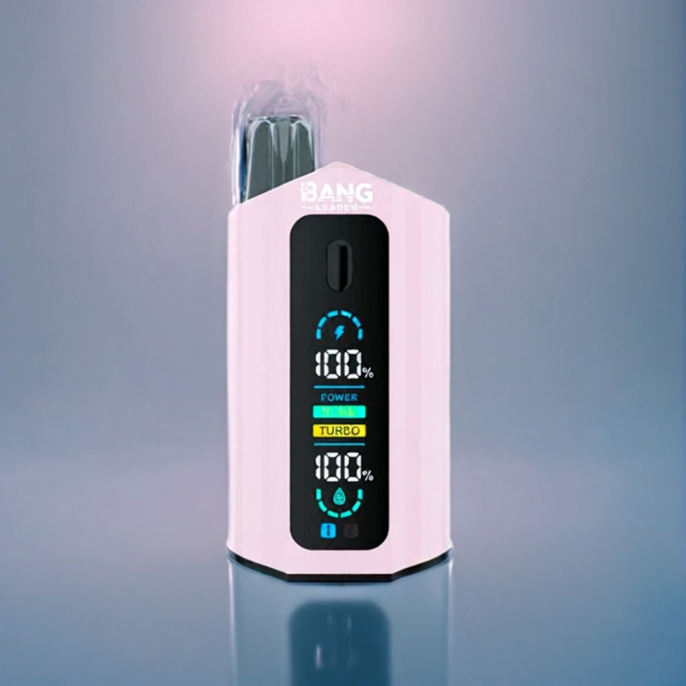 Bang Leader 50000 Puffs Engros Danmark Hindbær Mojito Kirsebær Hindbær Lime 2-i-1