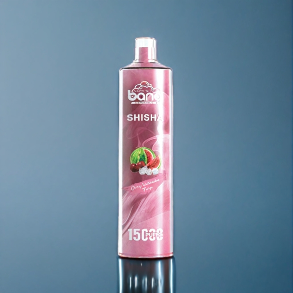 Bang Shisha 15000 Puffs Engros Danmark Kirsebær Vandmelon Type-C