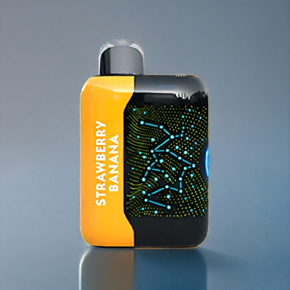 Bang Starry 25000 Puffs 28ml Engros Danmark Jordbær Banan