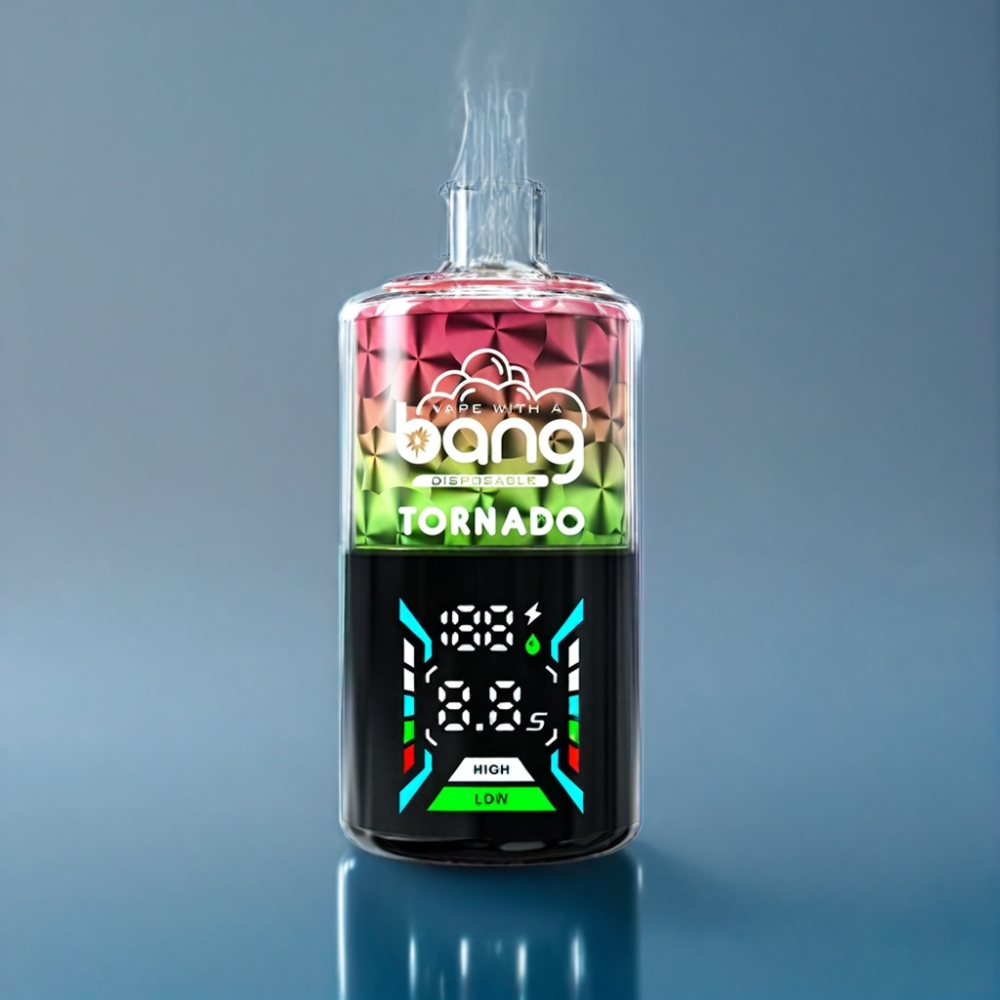 Bang Tornado 40000 Puffs Engros Danmark 0% Nikotin Jordbær Kiwi