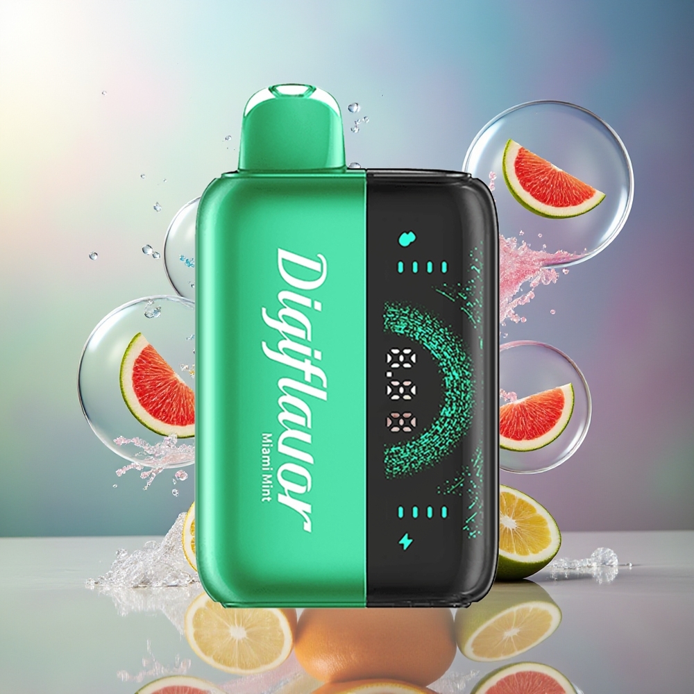 Digiflavor BRK 20000 Pust Engros Danmark To puff-tilstande Miami Mynte