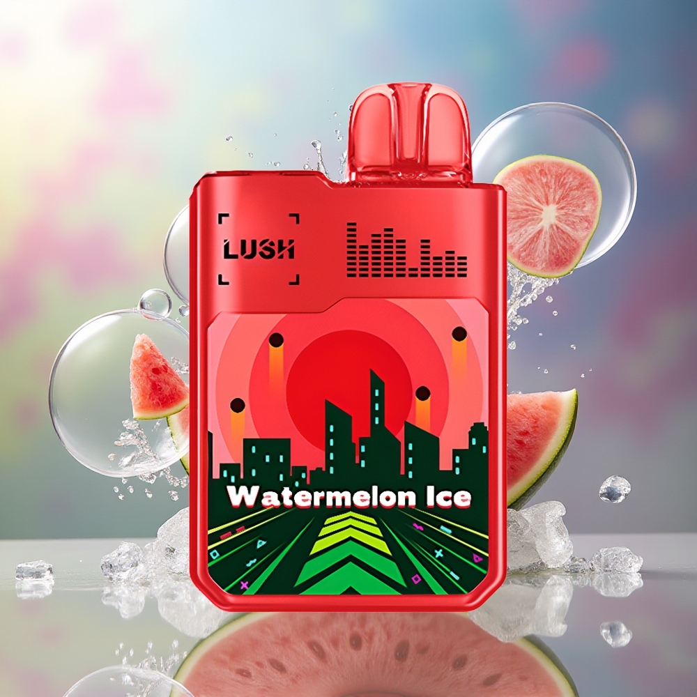 Digiflavor Geekbar LUSH 20000 Puffs Dual-Mesh Engros Danmark Vandmelon Is