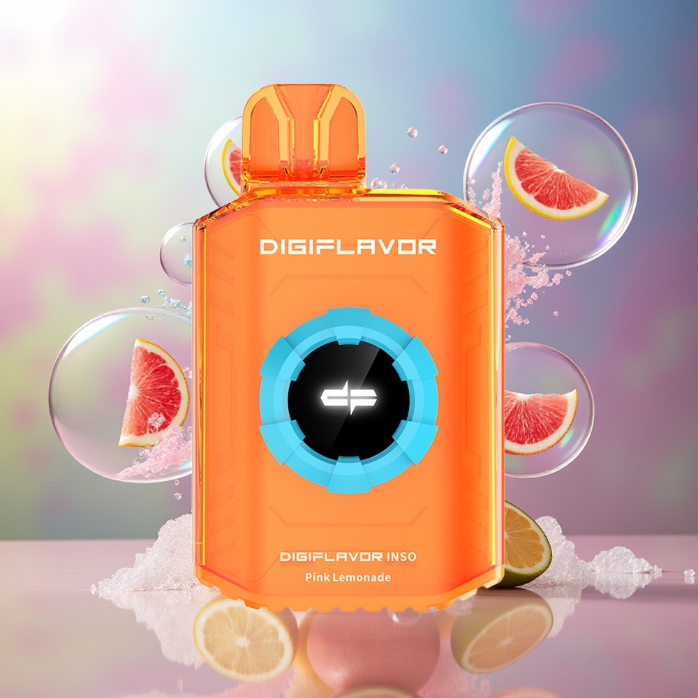 Digiflavor INSO 700 Puds Dual-Mesh Engros Danmark Lyserød Citronade