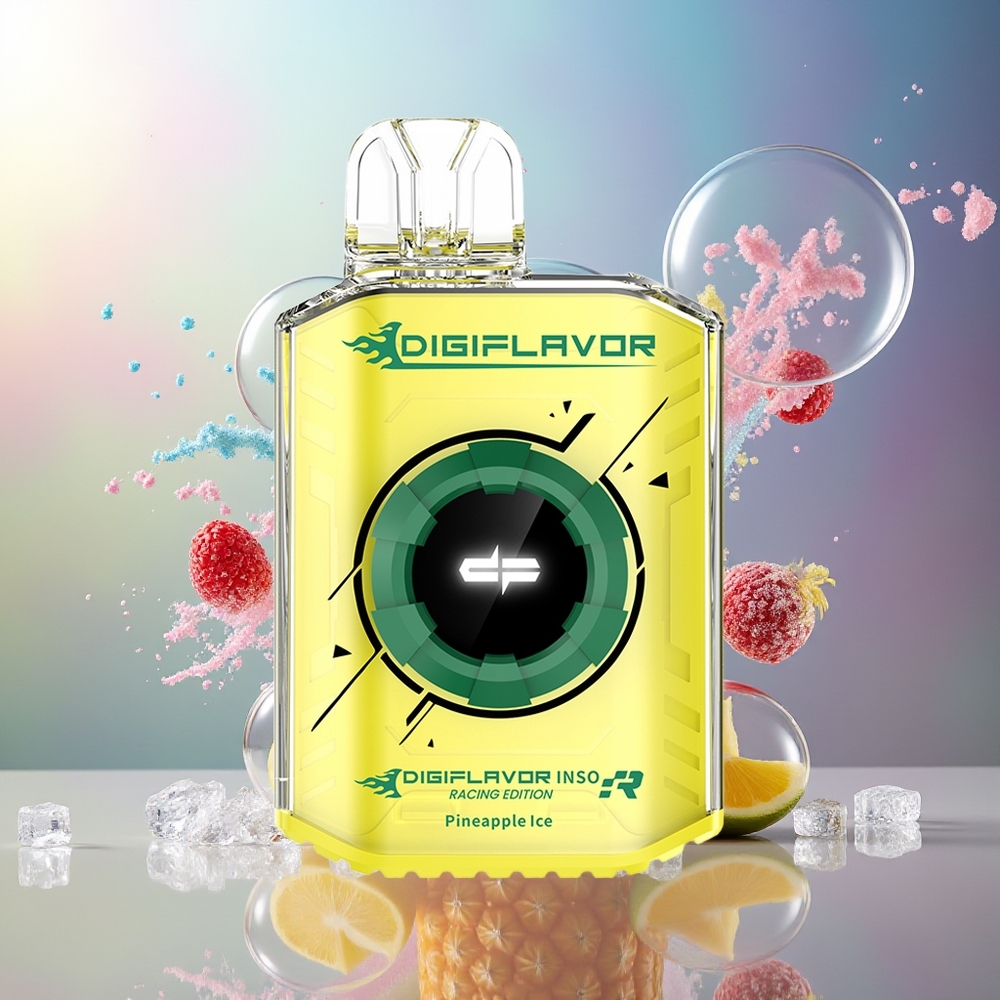 Digiflavor INSO 700 Puffs Dual-Mesh Ananas Is Engros Danmark