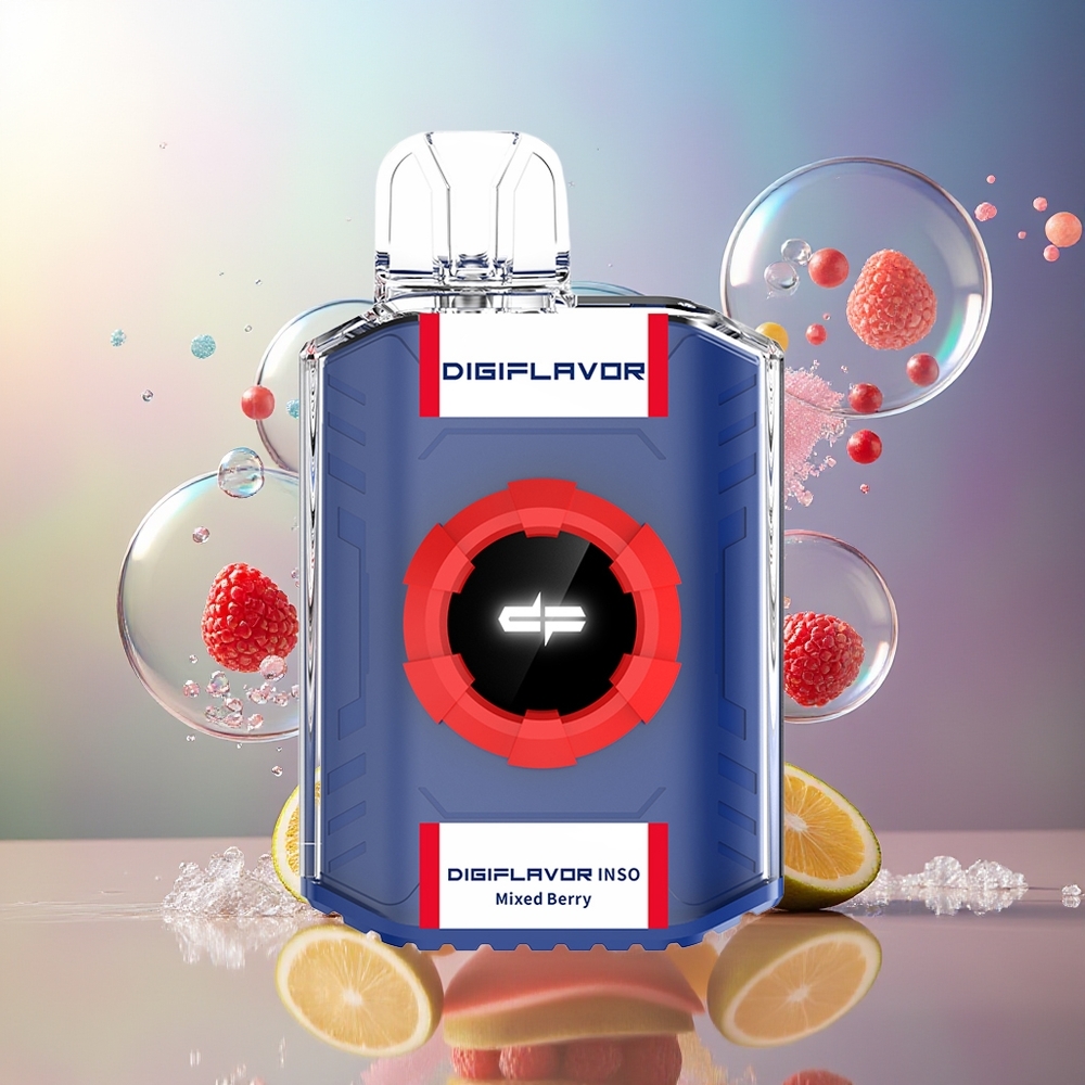 Digiflavor INSO 700 Puffs Dual-Mesh Engros Danmark Blandet Bær
