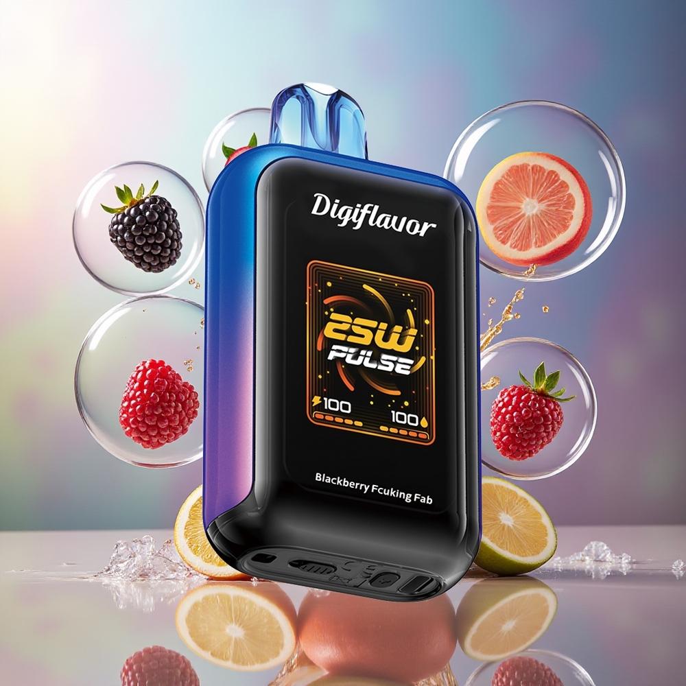 Digiflavor SKY 25000 Puffs Dual Mesh Coil Engros Danmark Blackberry Fantastisk
