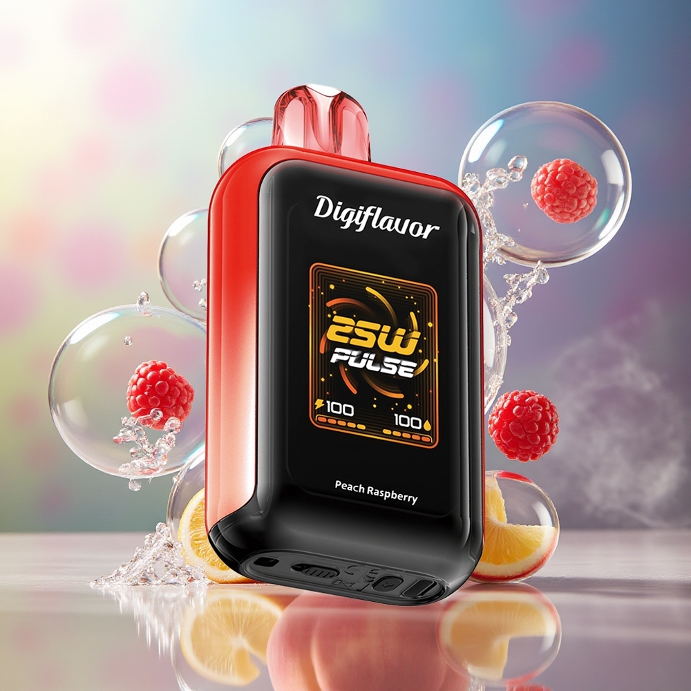 Digiflavor SKY 25.000 Puffs Dual Mesh Fersken Hindbær Engros Danmark