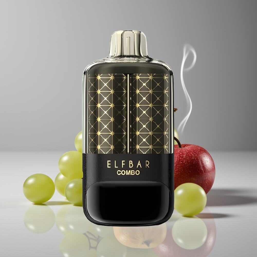 ELF BAR COMBO 25000 Puffs Engros Danmark Type-C Grøn Drue & Drue