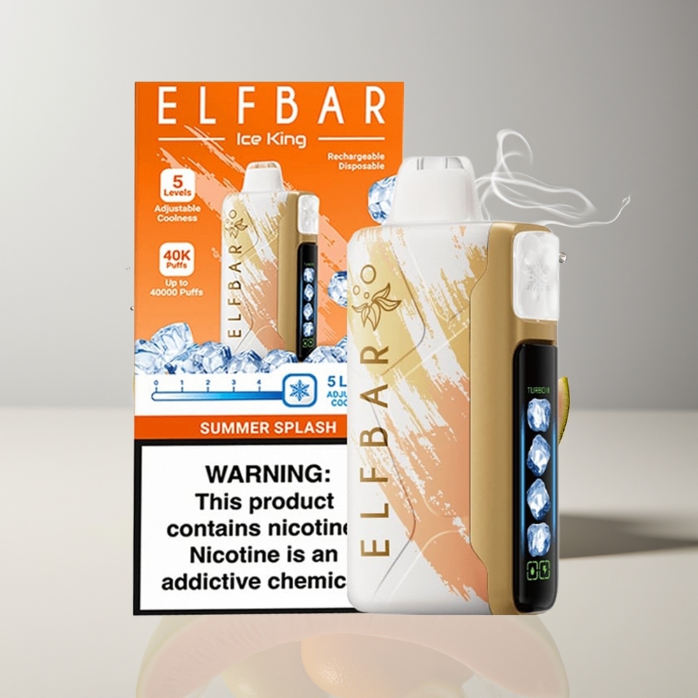 Elf Bar Ice King 40000 Puffs Justerbar Køling Engros Danmark