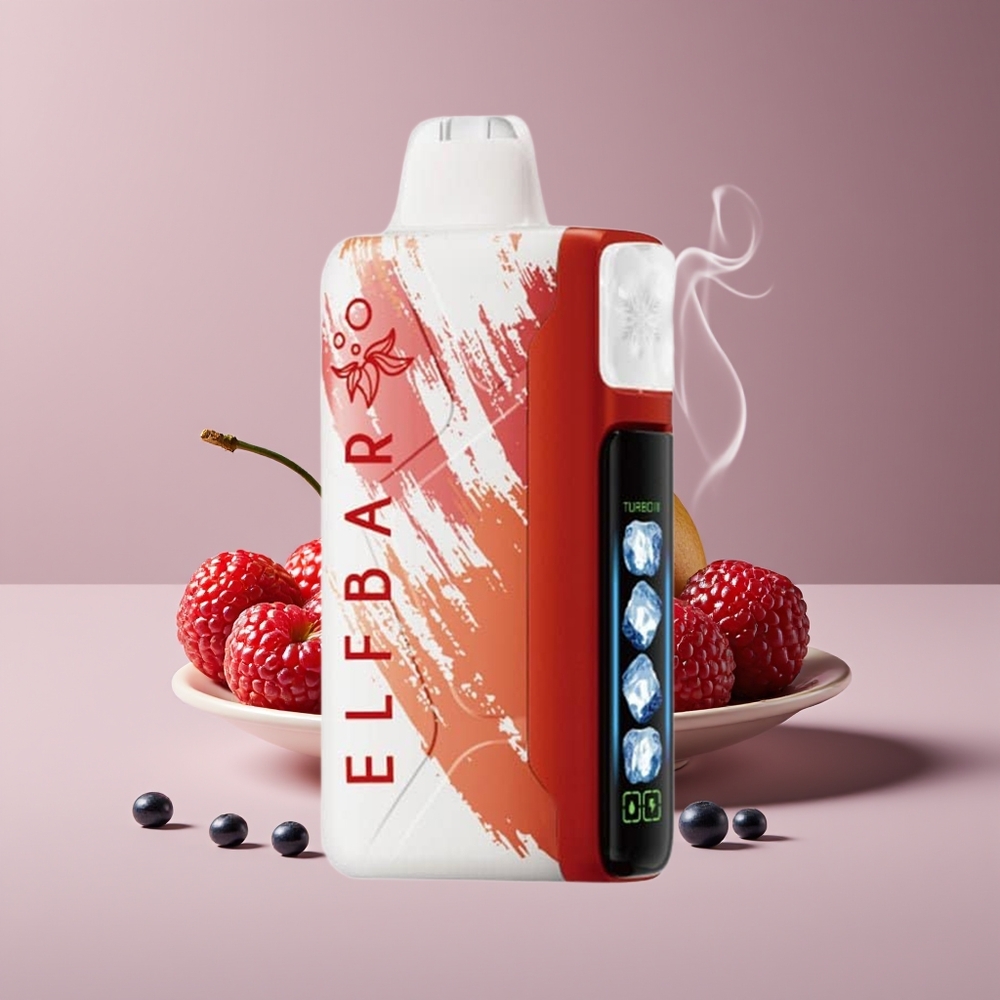 Elf Bar Ice King 40000 Puffs Justerbar Køling Engros Danmark Skræmmende Bær