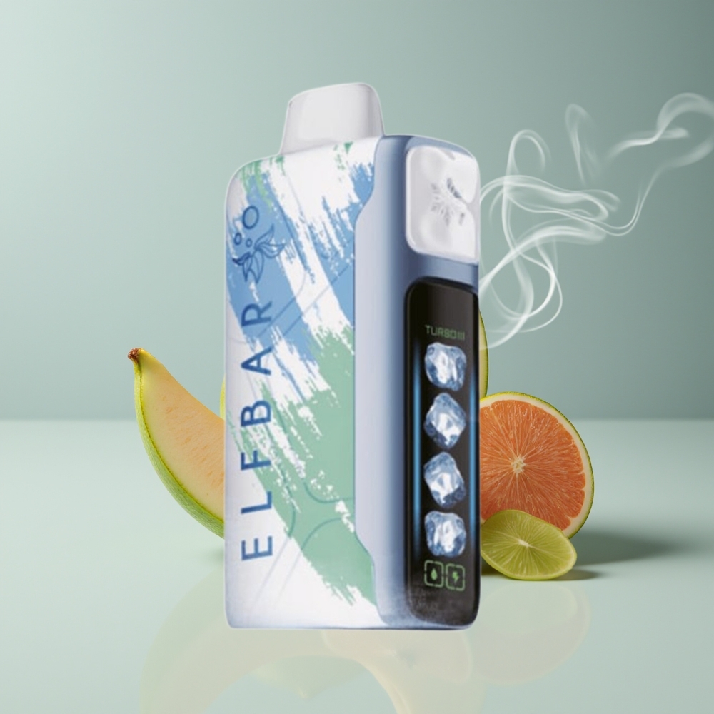 Elf Bar Ice King 40000 Puffs Justerbar Køling Miami Mynte Engros Danmark