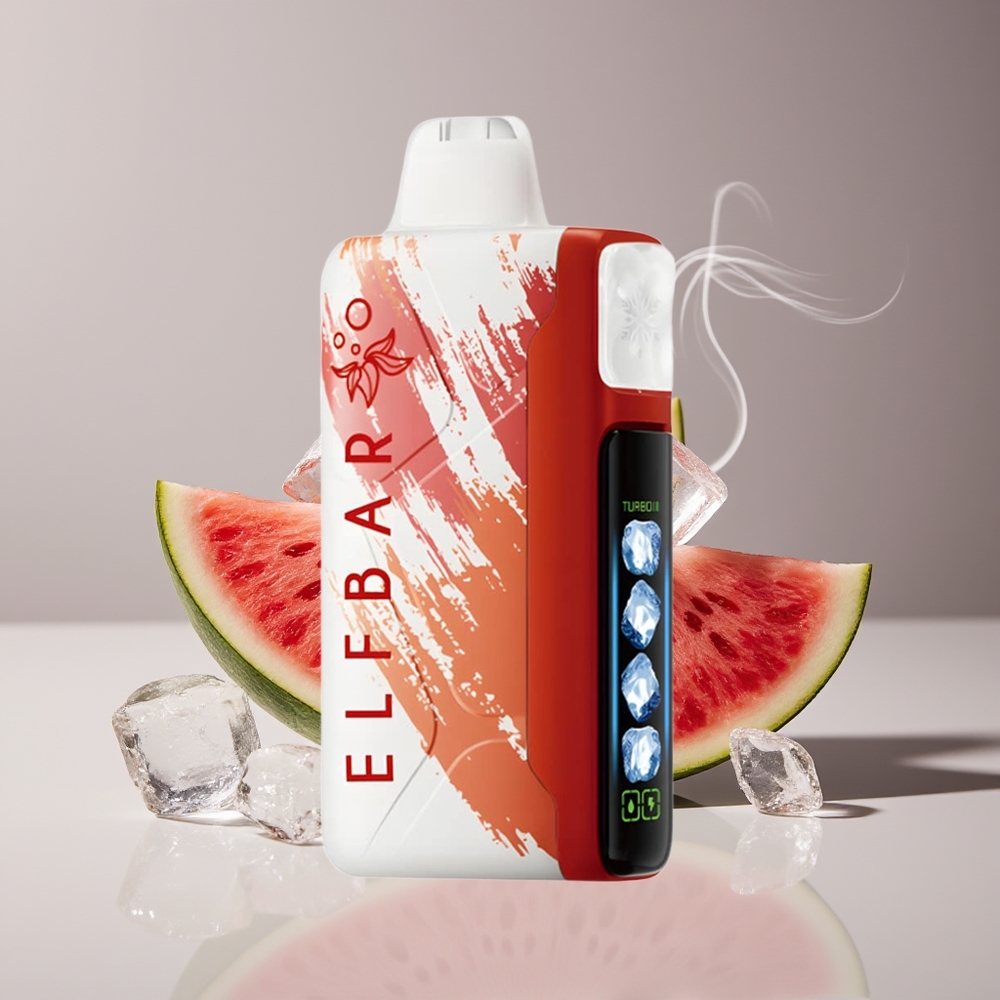 Elf Bar Ice King 40000 Puffs Vandmelon Is Rechargeable Engros Danmark