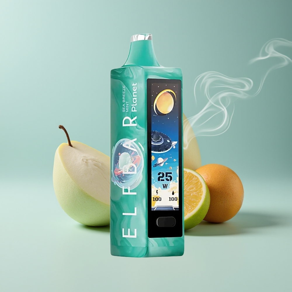 Elf Bar Planet 25000 Puffs Engros Danmark Mesh Søbris Mynte