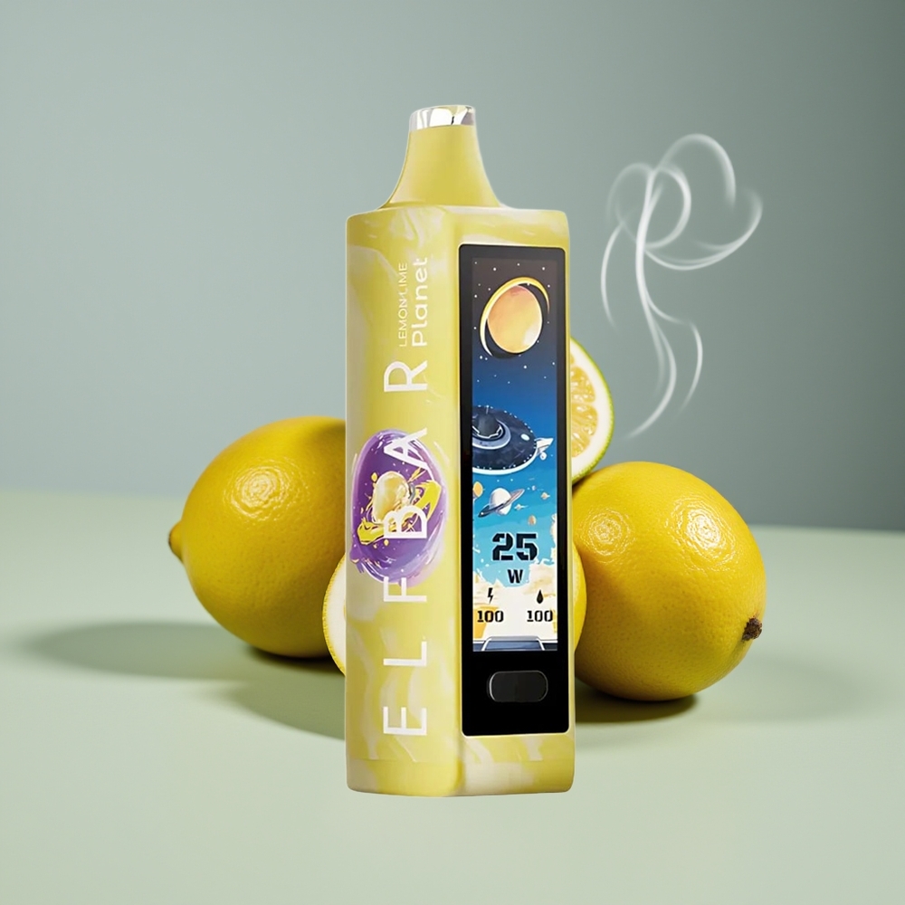 Elf Bar Planet 25000 Puffs Opladbar Citron Lime Engros Danmark Mesh