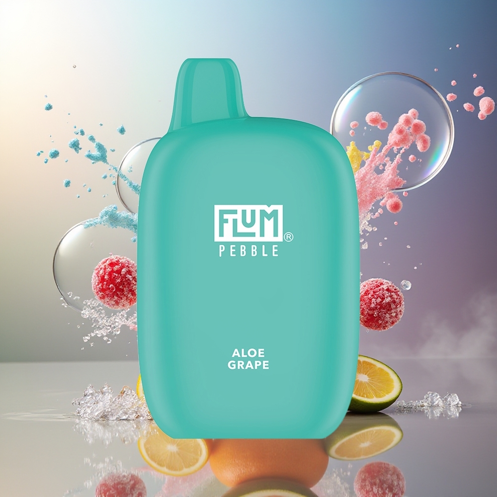 FLUM Pebble 6000 Pust 10ml Aloe Drue Engros Danmark