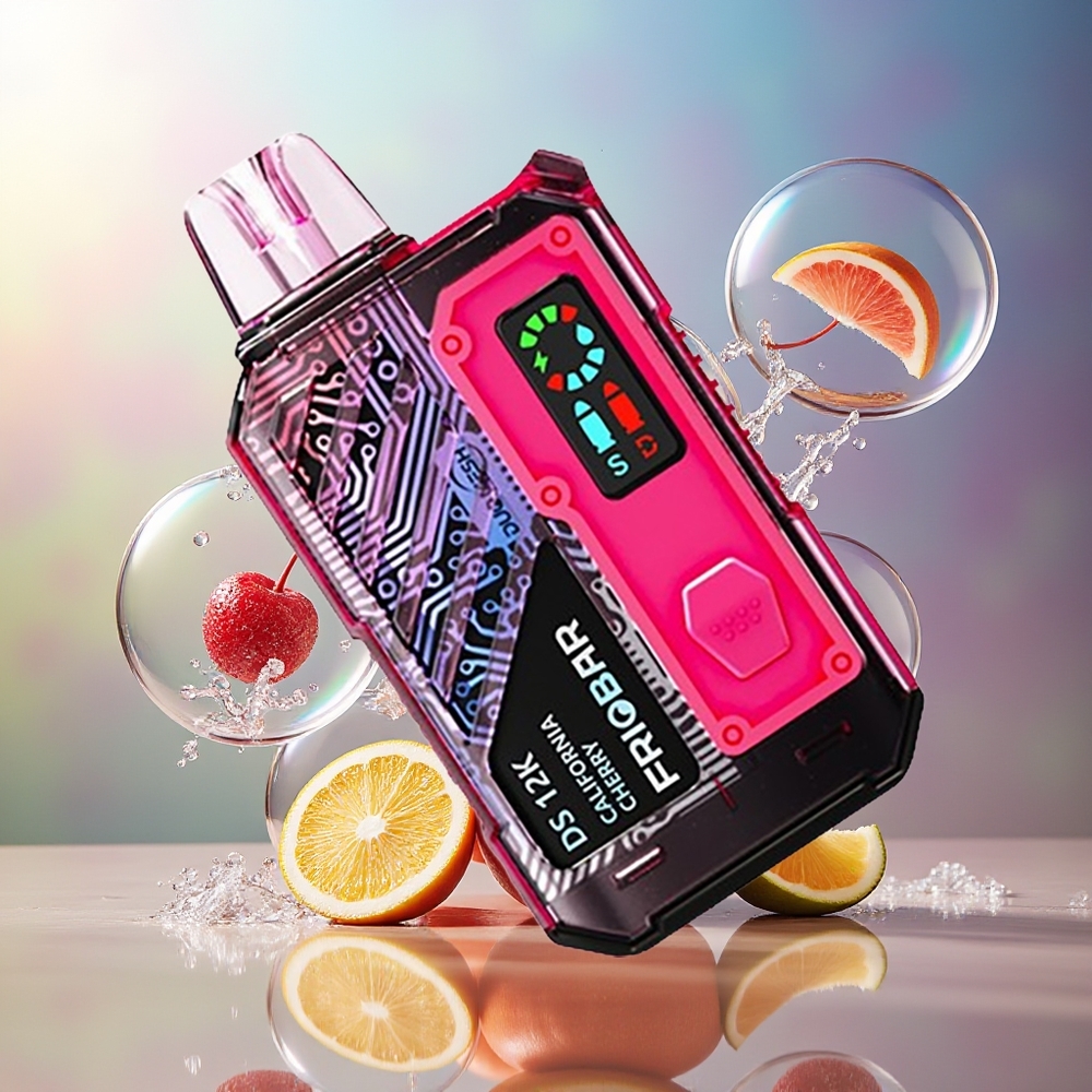 FRIOBAR DS 12K Engros Danmark Engangs Vape Californisk Kirsebær 12000 puff