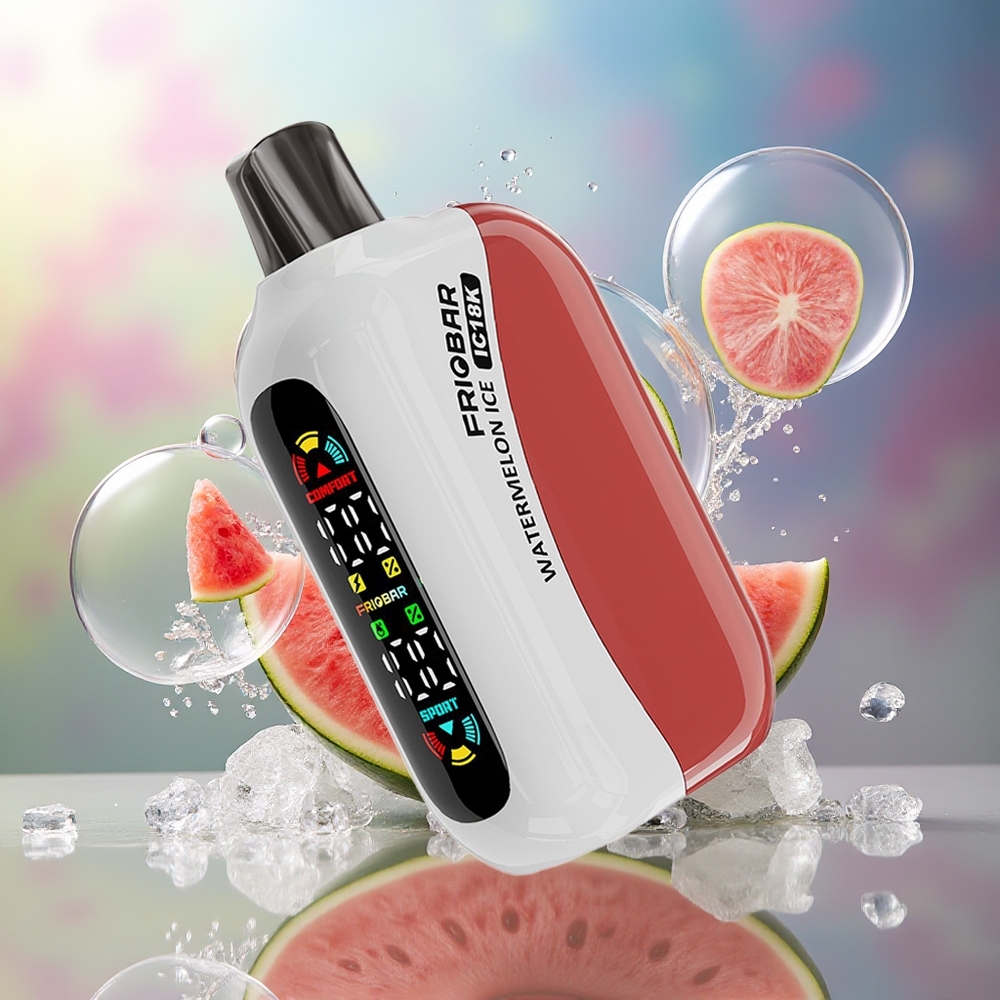 FRIOBAR IC18K 18000 Engros Danmark Vandmelon Is Engangsdamp Dual Modes