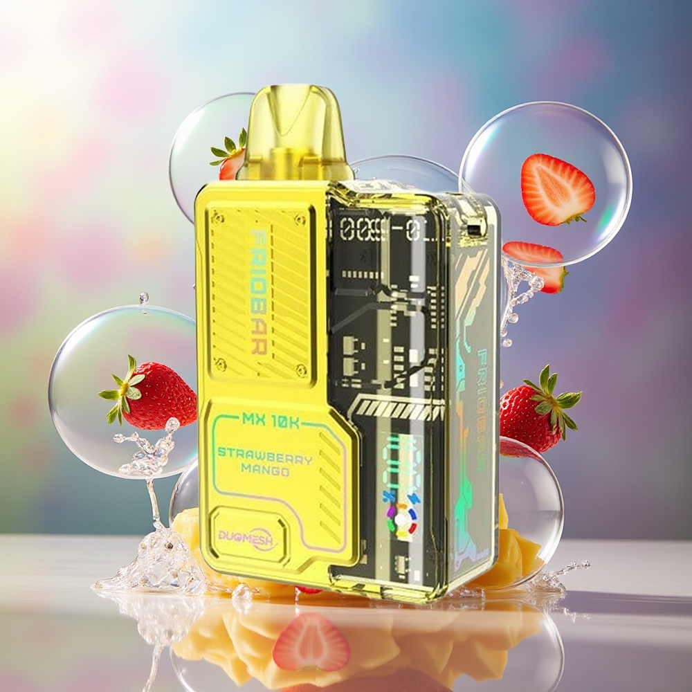 FRIOBAR MX 10K Engros Danmark Engangs Vape Jordbær Mango 10000 puff