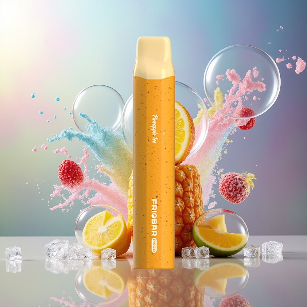 FRIOBAR P600 Engros Danmark 2mL Ananas Is 600 puff