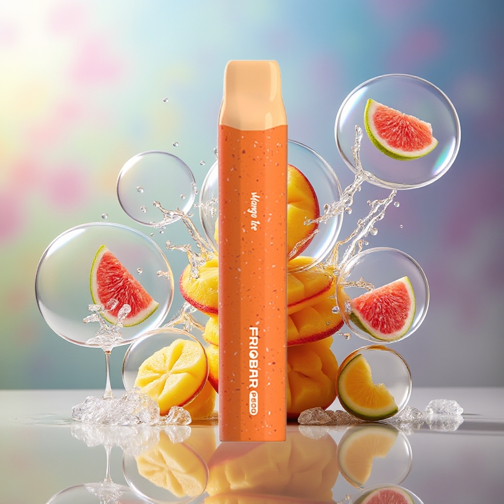 FRIOBAR P600 Engros Danmark 600 puffs Mango Is