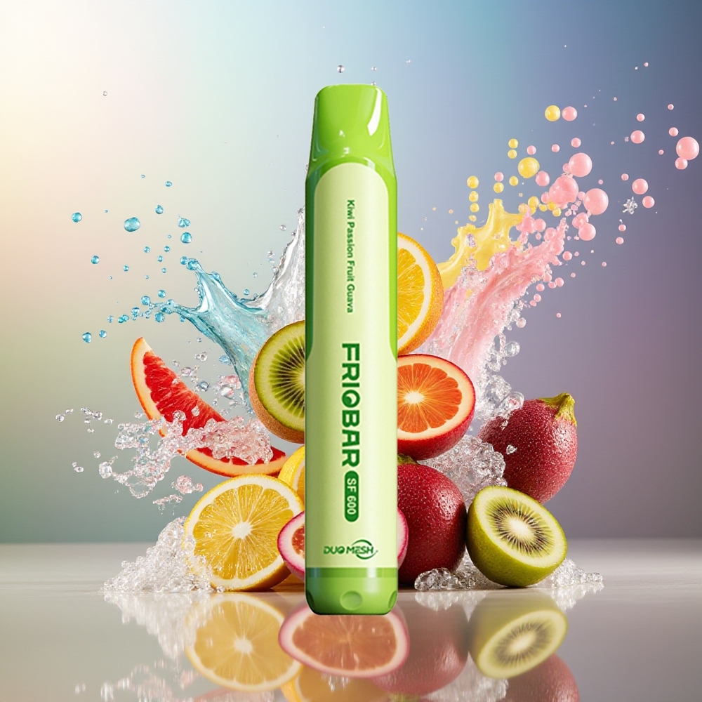 FRIOBAR SF600 Engros Danmark Envejs 600 puff Kiwi Passionsfrugt Guava