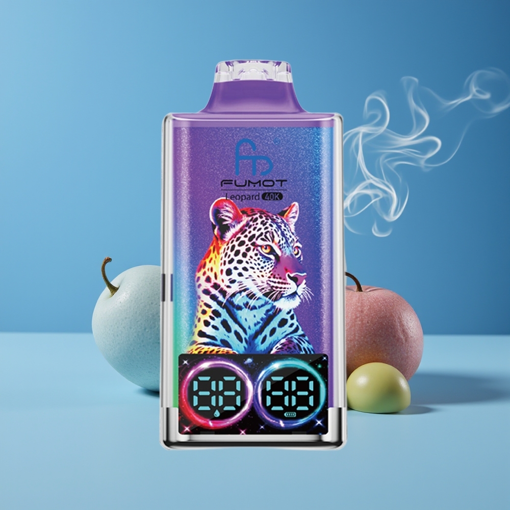 Fumot Leopard 40K Puffs Engros Danmark 5% Nicotine Mr Blå