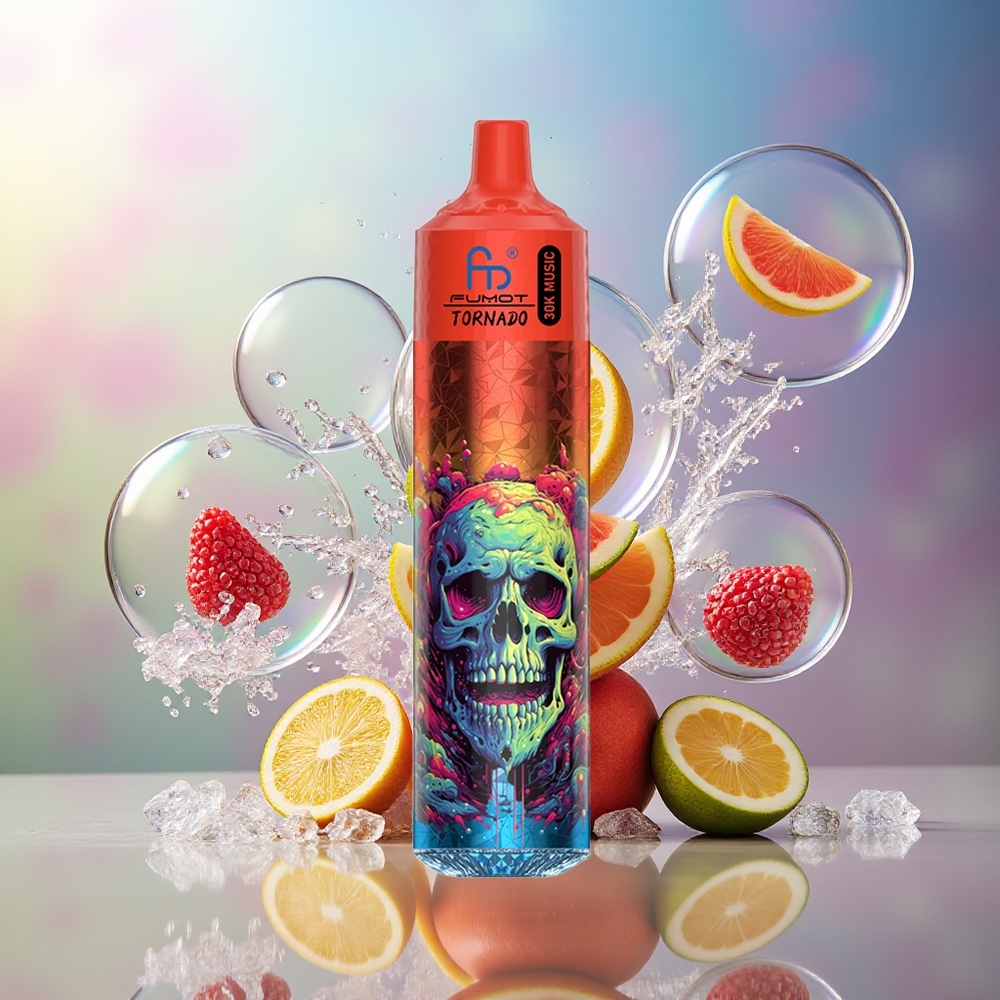 Fumot Randm Tornado 30000 Pust 30mL Engros Danmark Lush Is