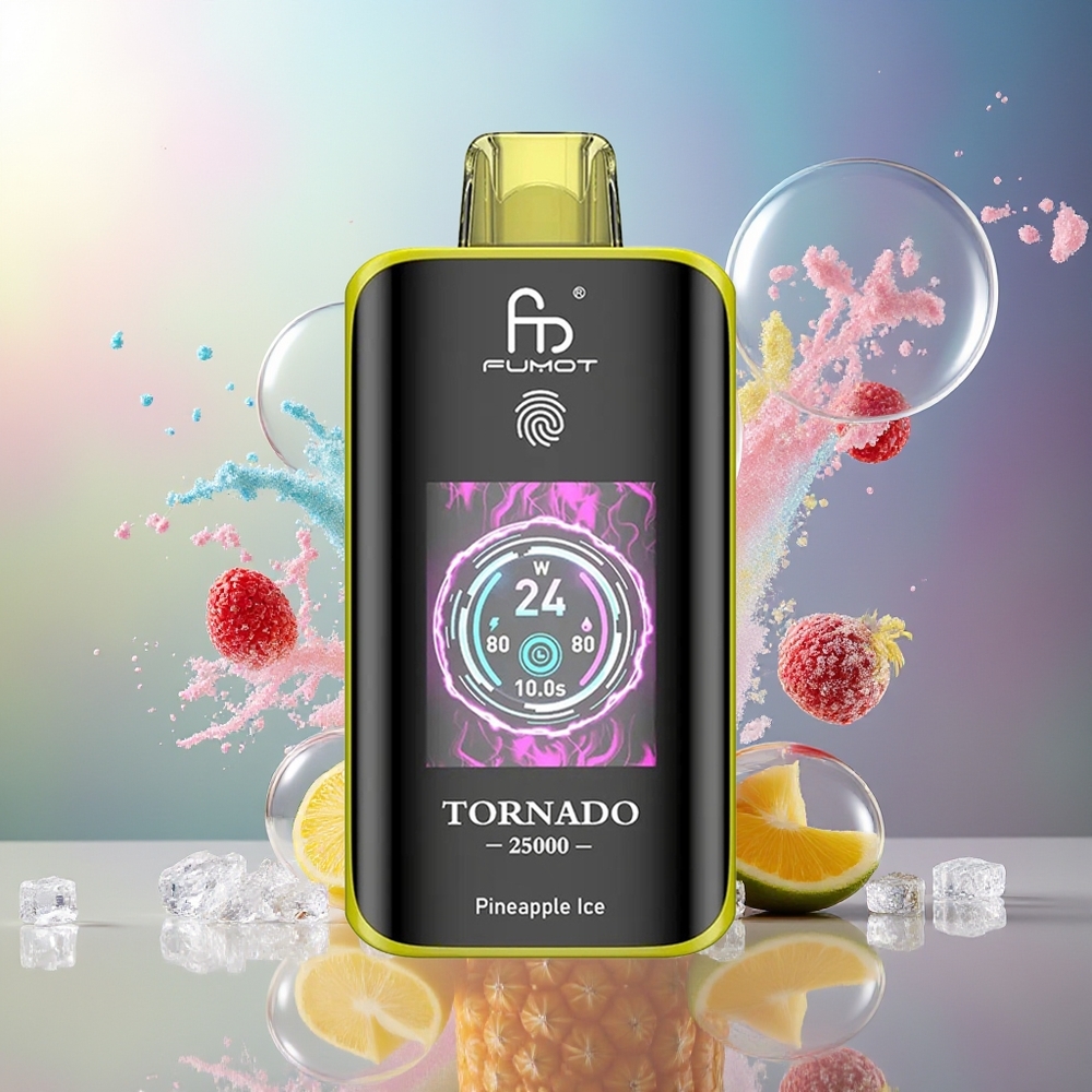 Fumot Tornado 25000 Puffs 700mAh Engros Danmark Ananas Is