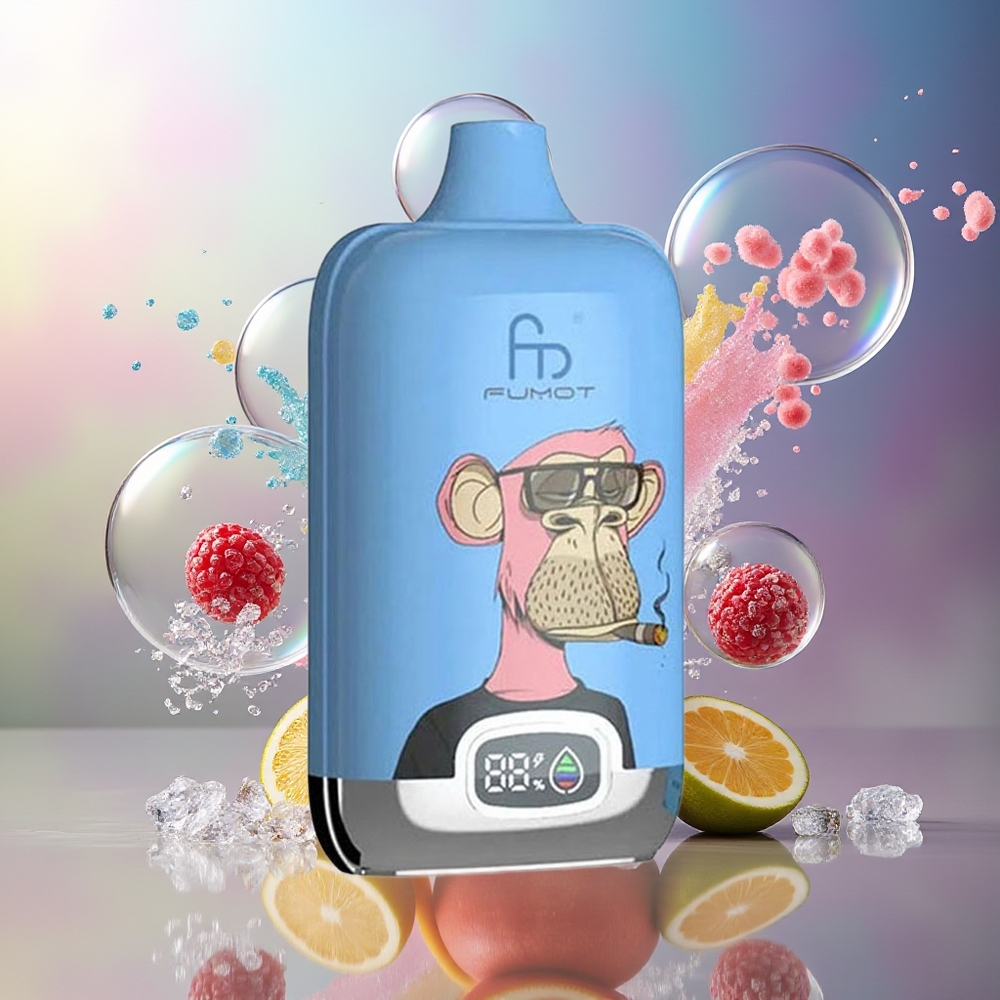 Fumot Tornado Digital Box 12000 Puffs 20ml Engros Danmark Vinsis