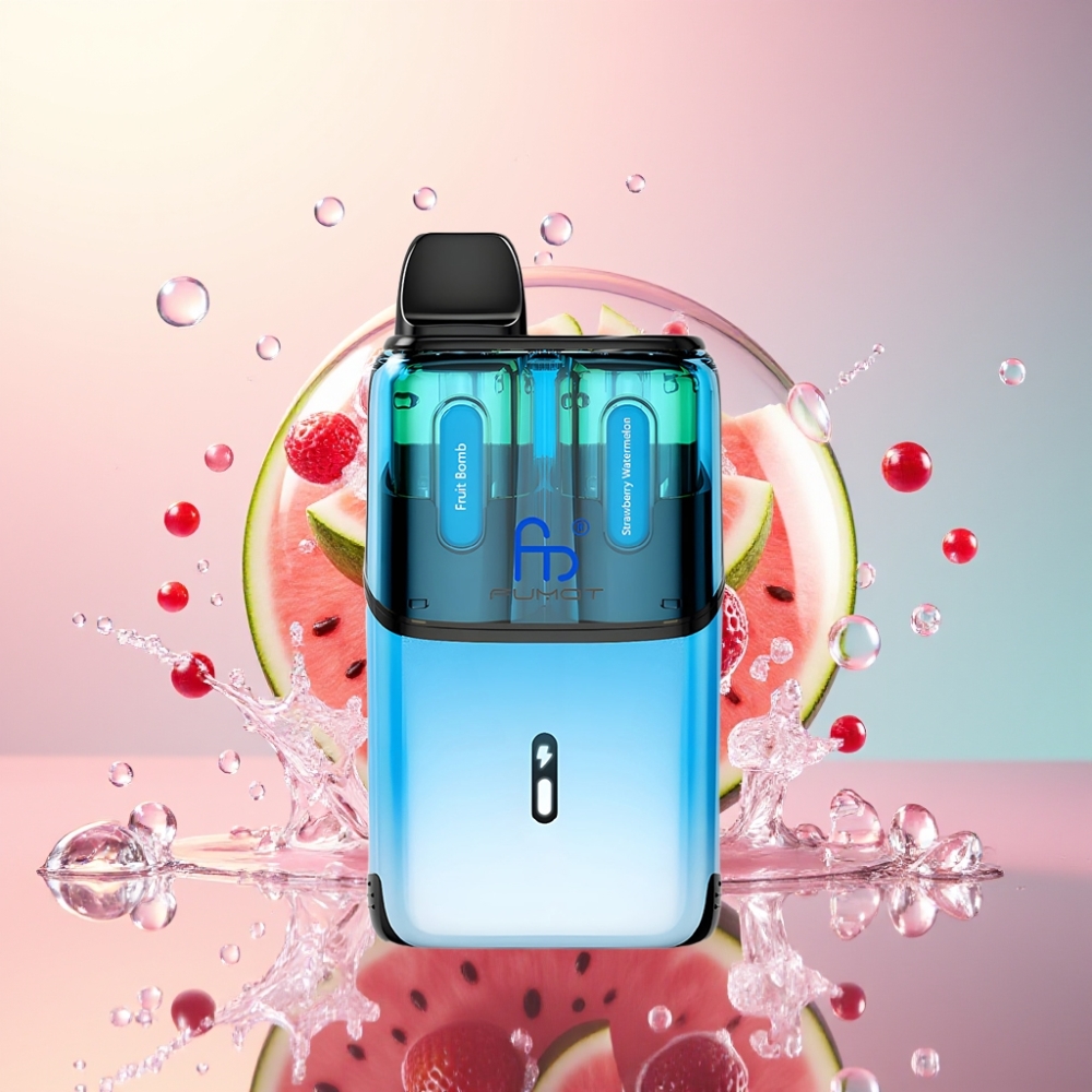Fumot Ultra T32000 Engros Danmark Frugt Bombe &Jordbær Vandmelon 24ml