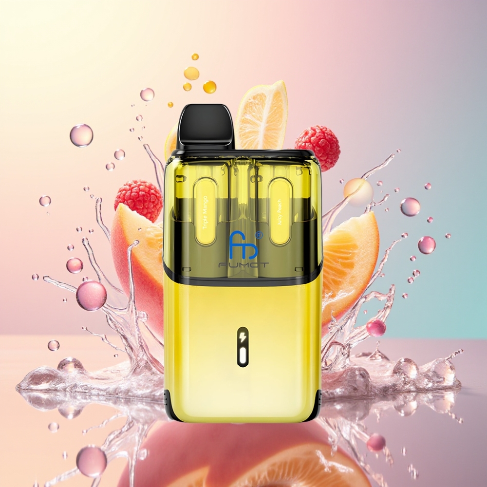 Fumot Ultra T32000 Triple Mango & Juicy Peach 24ml Engros Danmark