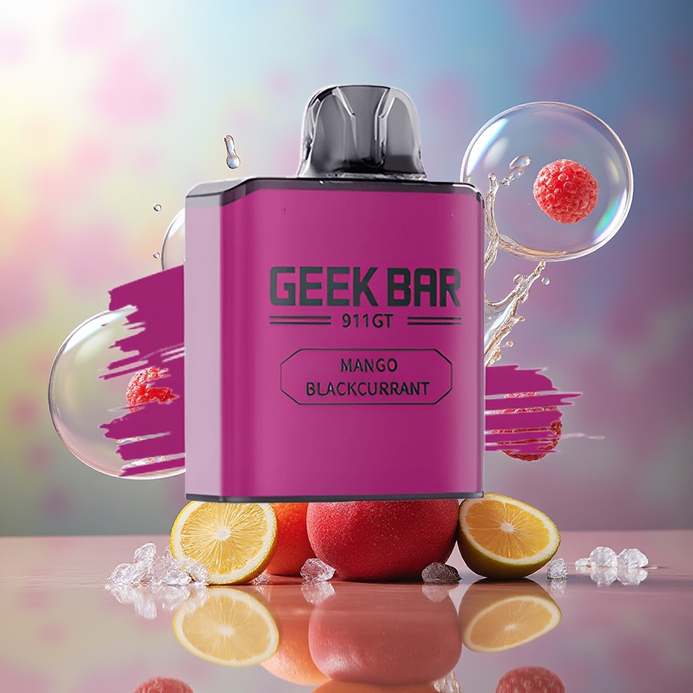 GEEK BAR 911 GT 16000 Puffs Opladbar Mogo Solbær Engros Danmark