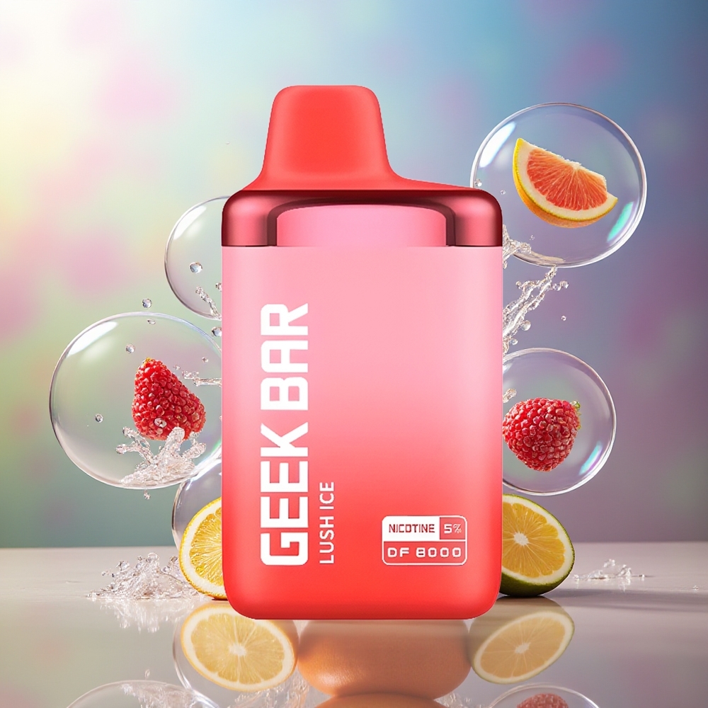GEEK BAR DF8000 Engros Danmark 8000 puff Lush Is Engangsdamp