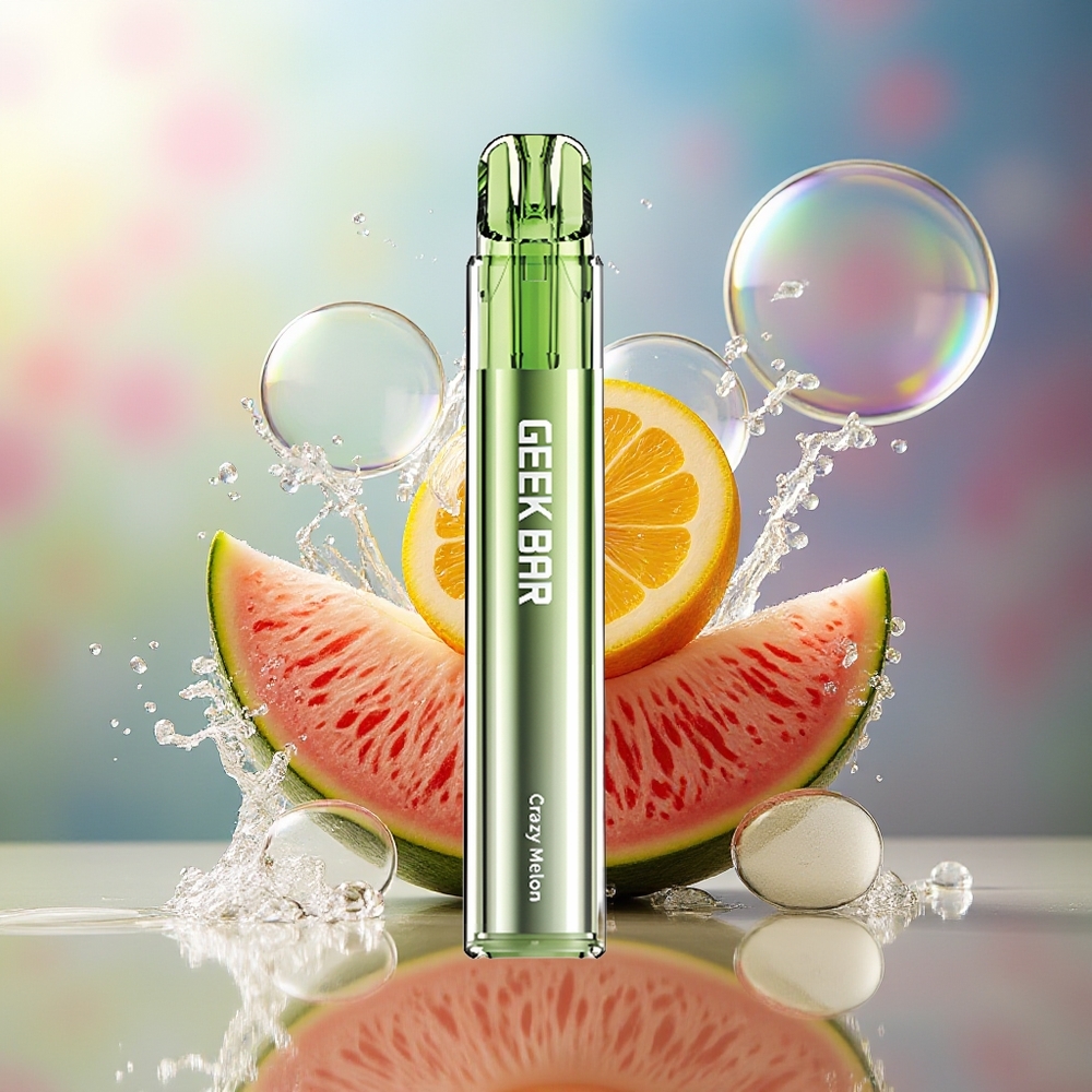GEEK BAR Elite 1000 Puffs Engros Danmark Skør Melon Mesh Coil