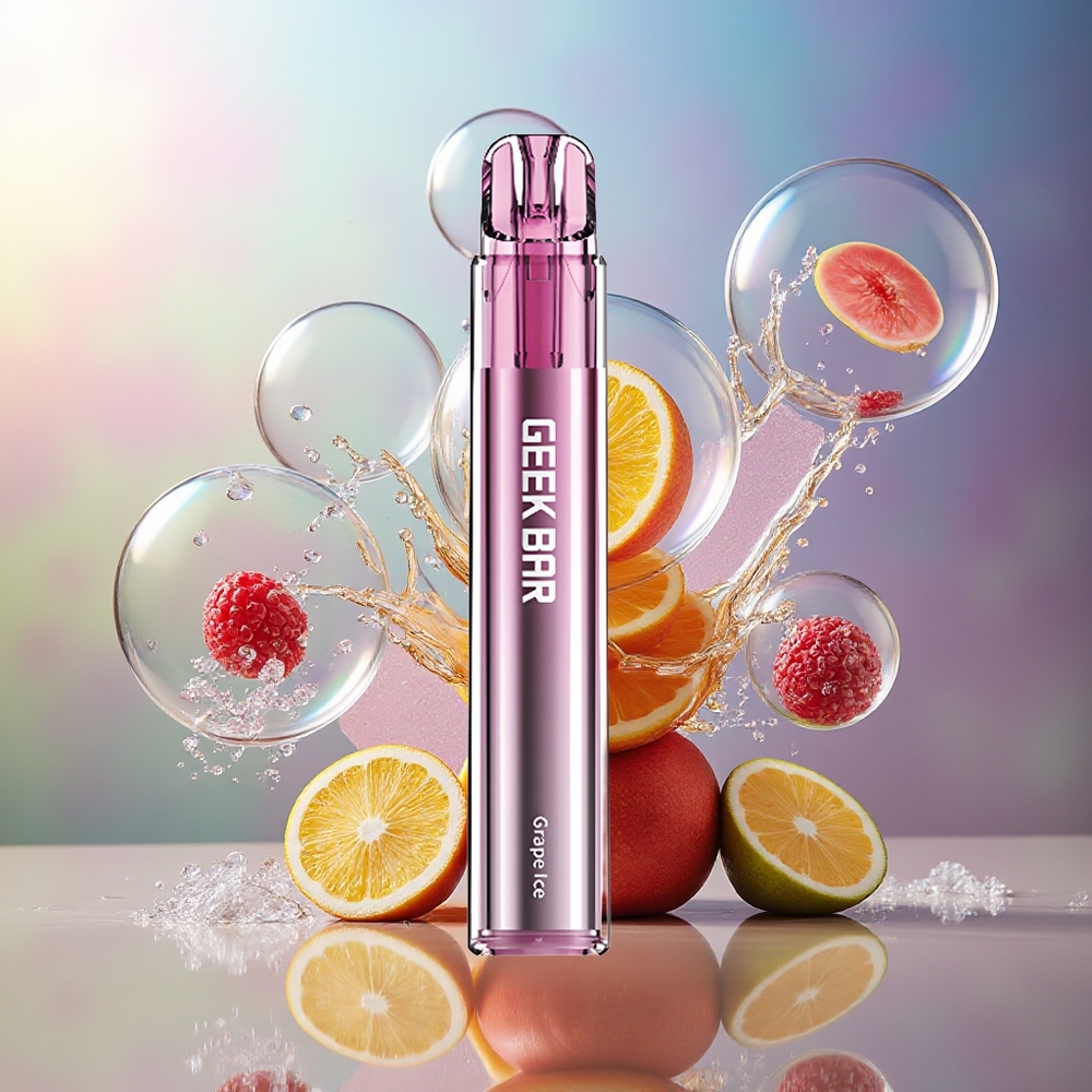 GEEK BAR Elite 1000 Puffs Mesh Coil Engros Danmark Vinsis Engangsdamp