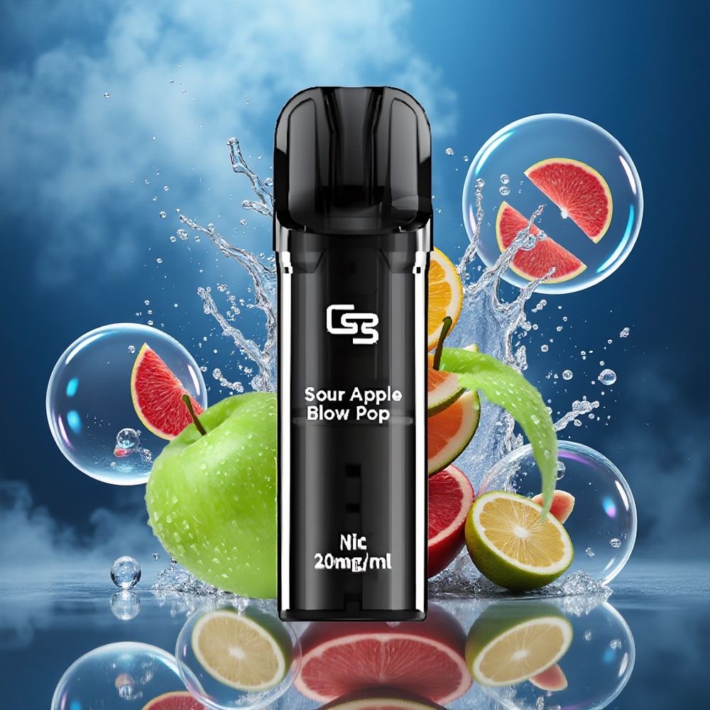 GEEK BAR Elite Prefilled 2 Mund Aluminiumlegering Bypass Midnight Blå Engros Danmark