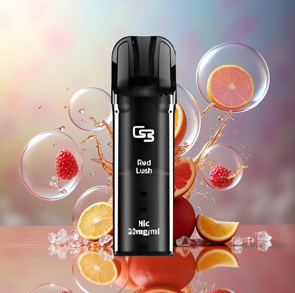 GEEK BAR Elite Prefilled 2 mund Aluminiumlegering Engros Danmark Kobberrød