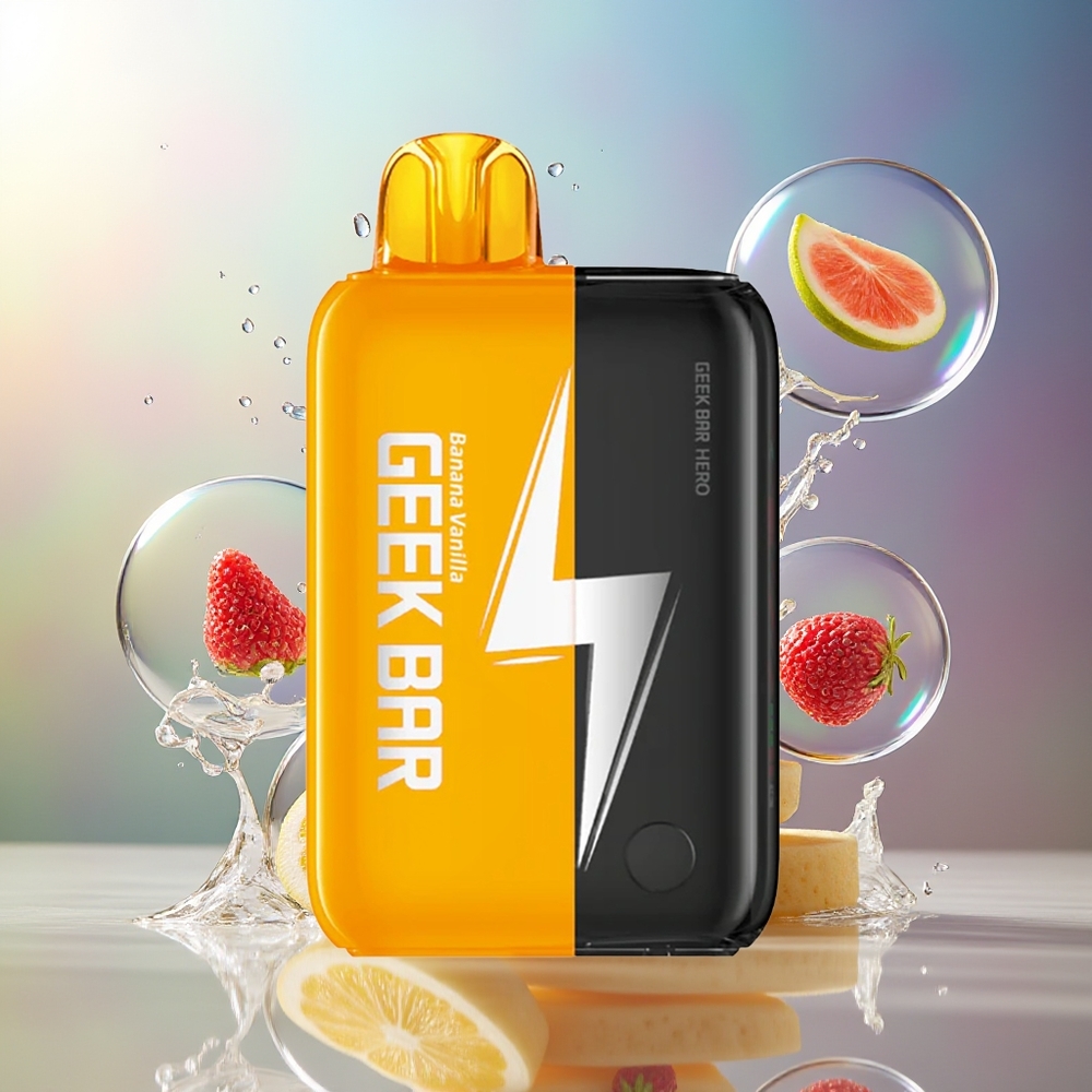GEEK BAR Hero 20000 Pust USB Type-C Banan Vanilje Engros Danmark