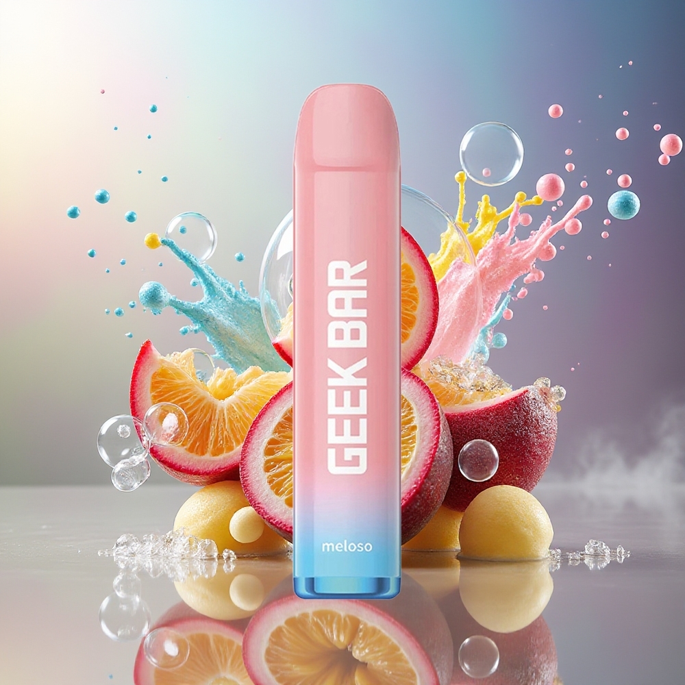 GEEK BAR Meloso 600 Puffs 20mg Engros Danmark Passionsfrugt