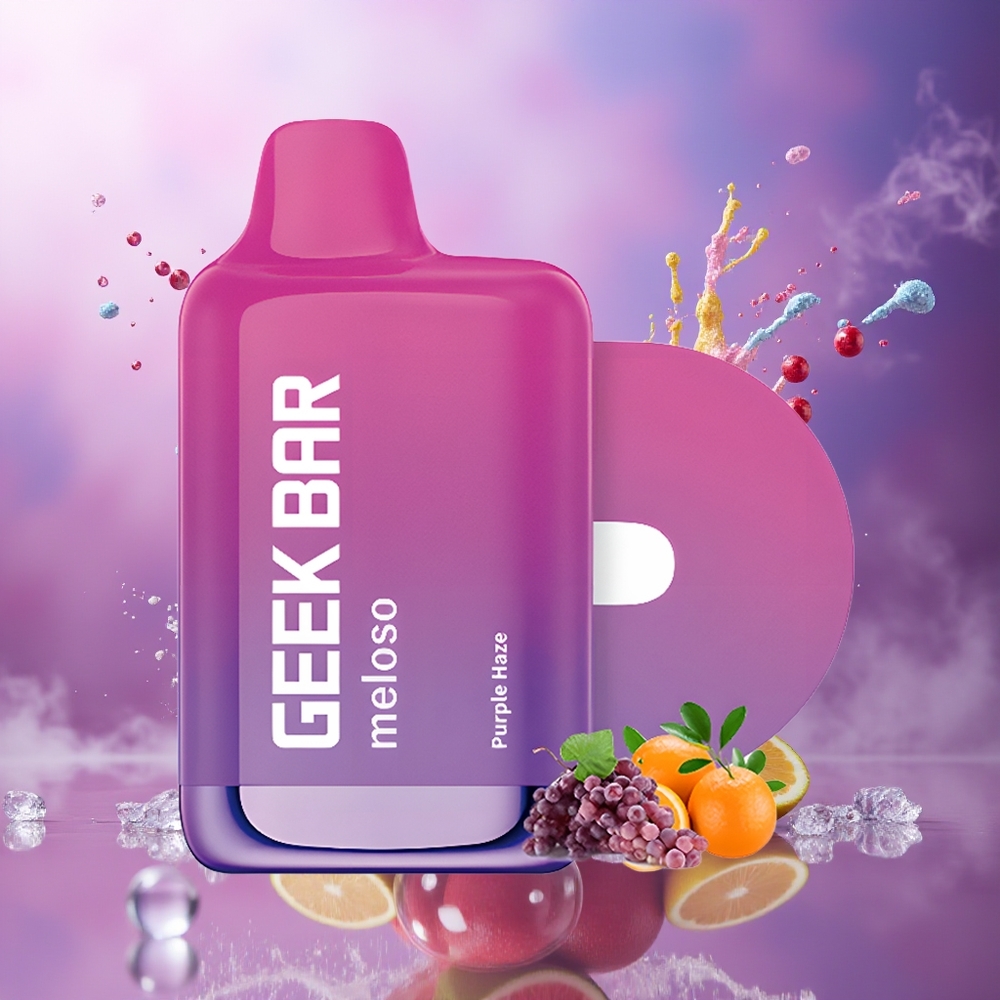 GEEK BAR Meloso Max 9000 Puffs 14ml Engros Danmark Lilla Dis