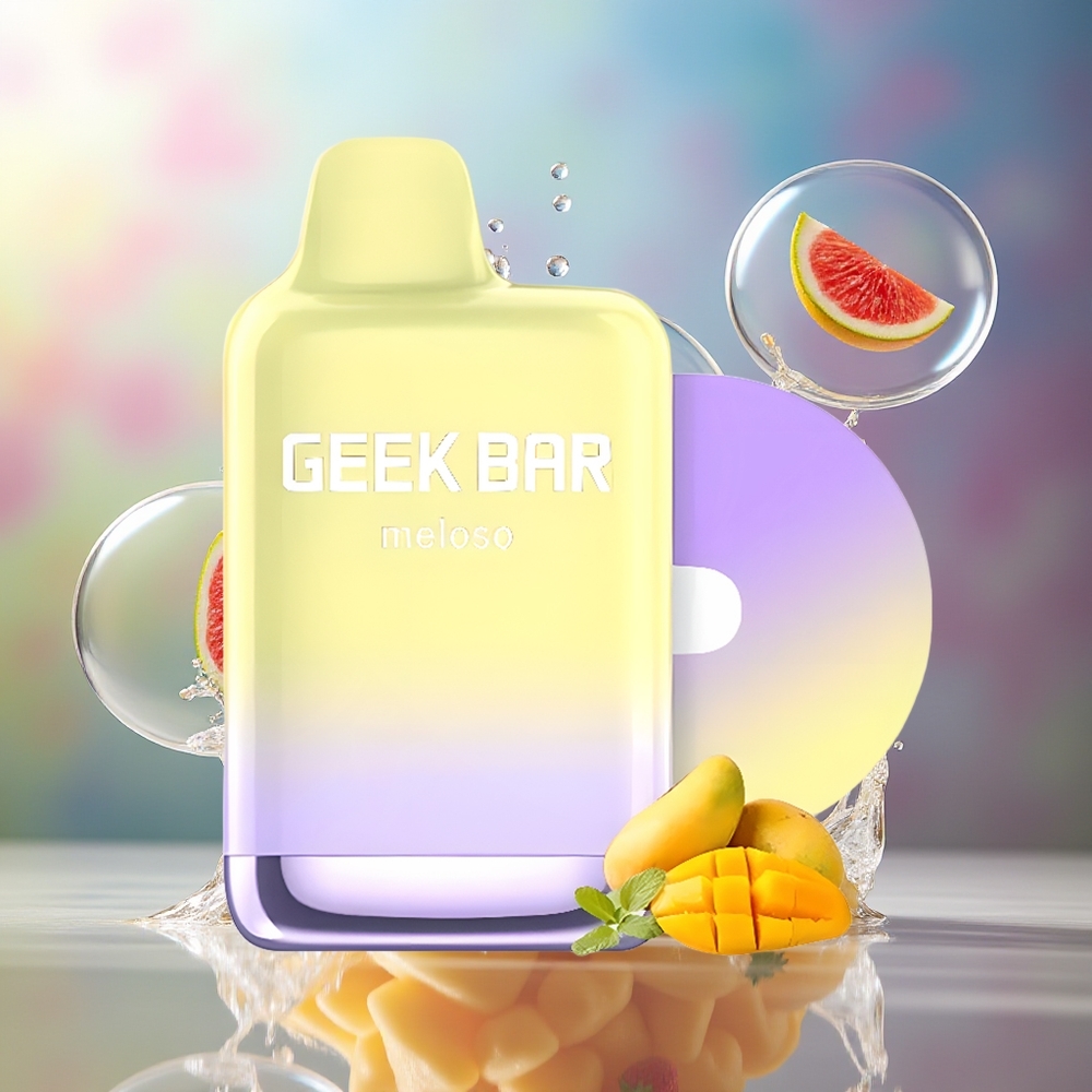 GEEK BAR Meloso Max 9000 Puffs 14ml Engros Danmark Mexicansk Mango
