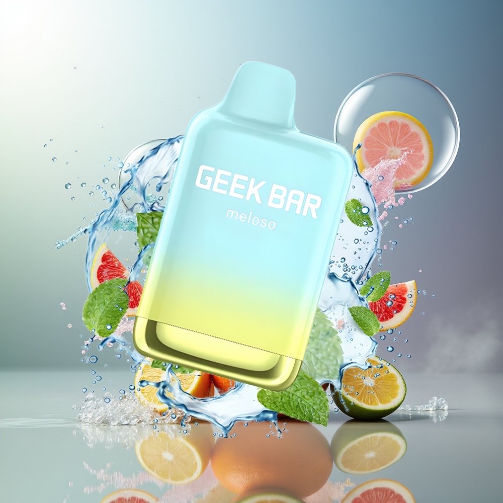 GEEK BAR Meloso Max 9000 Puffs 14ml Kølig Mynte Engros Danmark