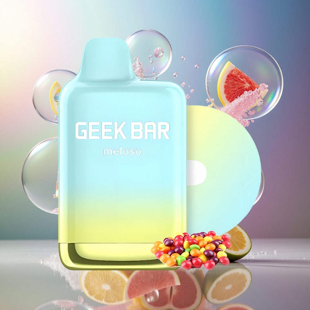 GEEK BAR Meloso Max 9000 Puffs Tropisk Regnbue Blast 600mAh Engros Danmark