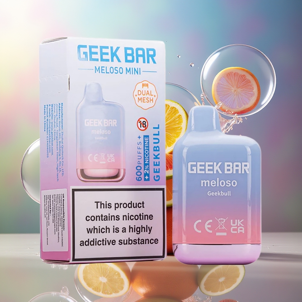 GEEK BAR Meloso Mini 600 Puffs 550mAh Engros Danmark