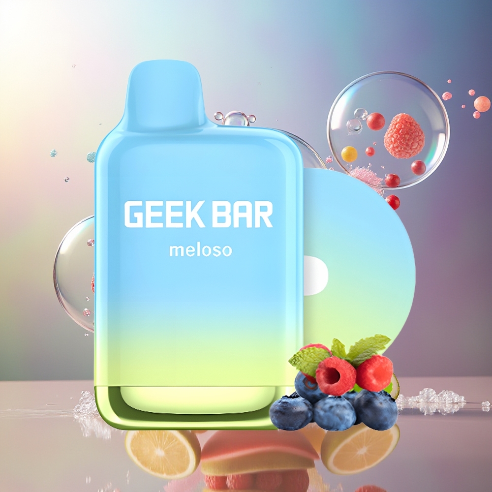 GEEK BAR Meloso Pro 4000 Puffs Engros Danmark Blandet Bær Dual-Mesh