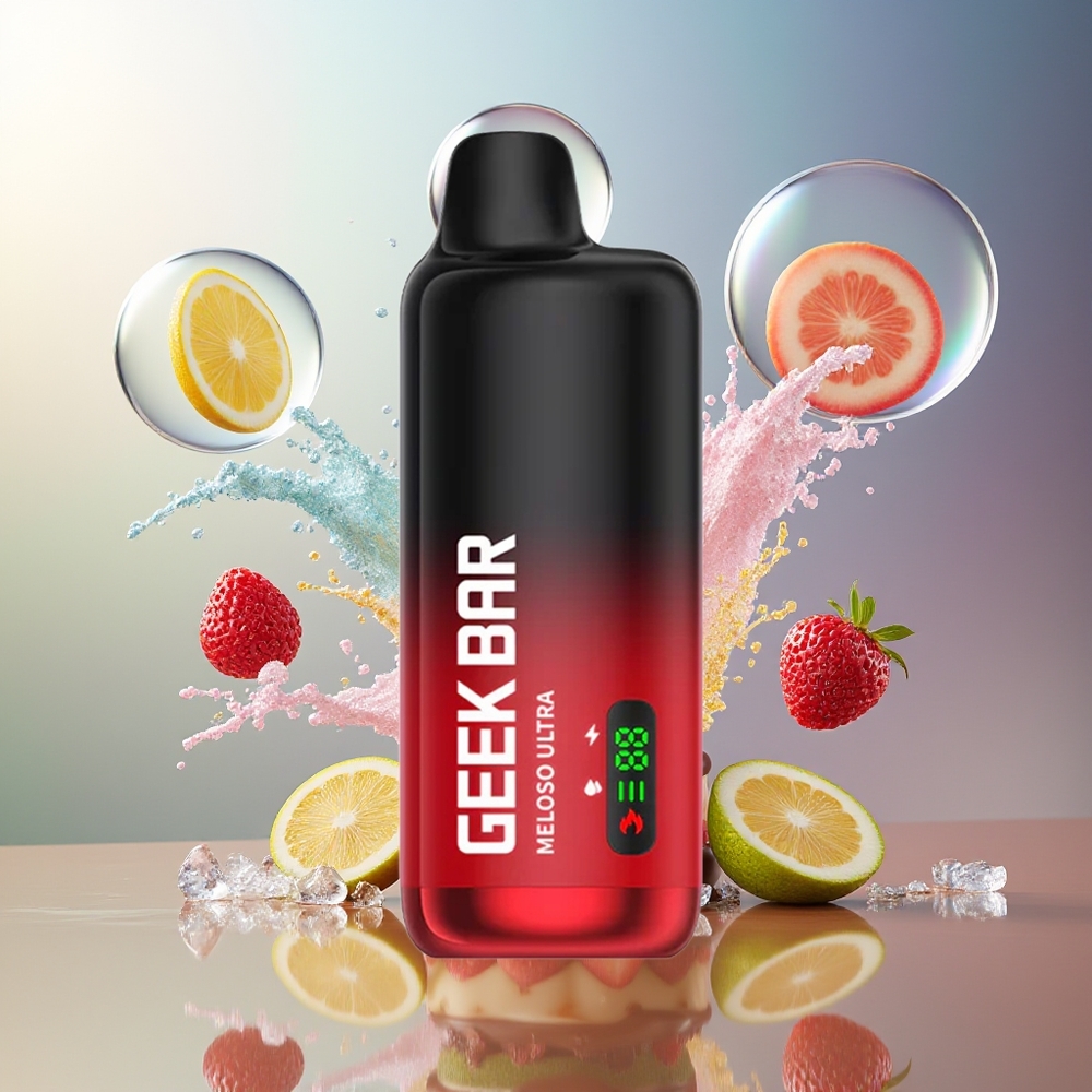 GEEK BAR Meloso Ultra 10000 Puffs Dual Mesh Engros Danmark Chokolade Mynte Is