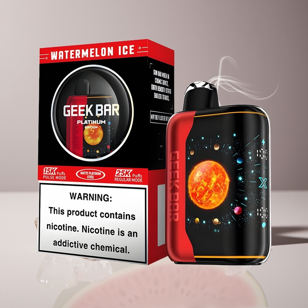GEEK BAR Platinum Edition 25000 Vandmelon Is Engros Danmark USB-Type C